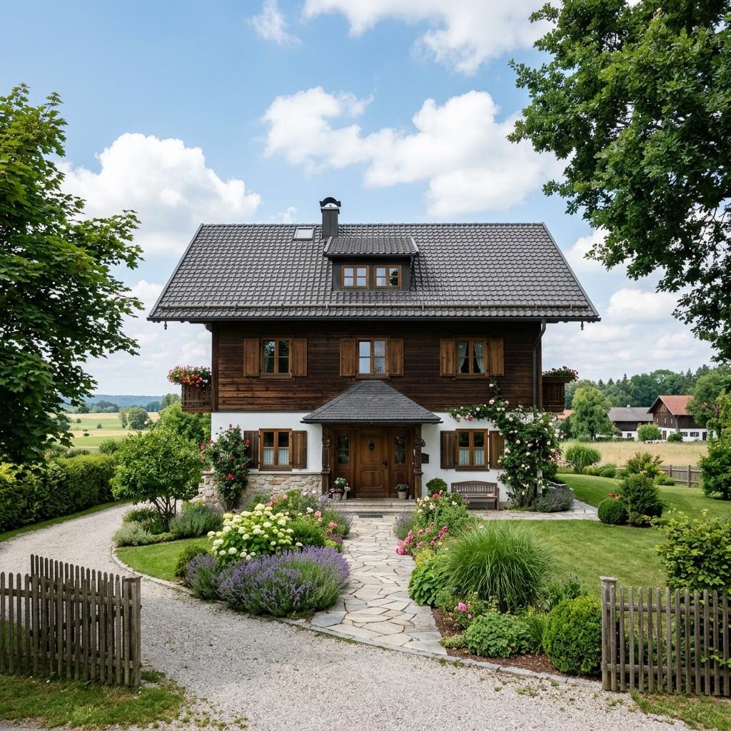 Landhaus Landhaus 128 von Isartaler Holzhaus — Fertighaus in Holztafelbau mit rund 128 m²