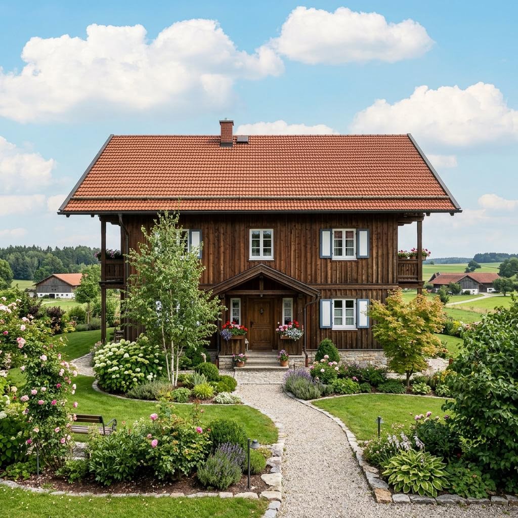 Landhaus Landhaus 178 von Isartaler Holzhaus — Fertighaus in Holztafelbau mit rund 178 m²