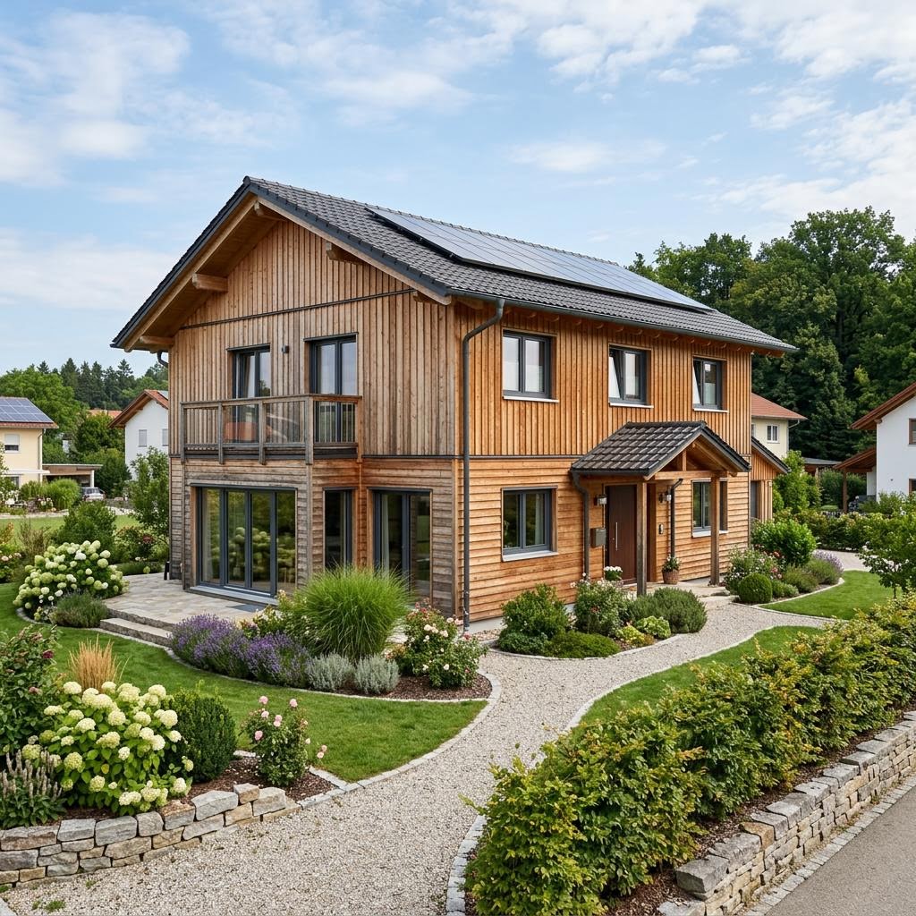 Einfamilienhaus Satteldach Klassik 148 von LUXHAUS — Fertighaus mit rund 148 m²
