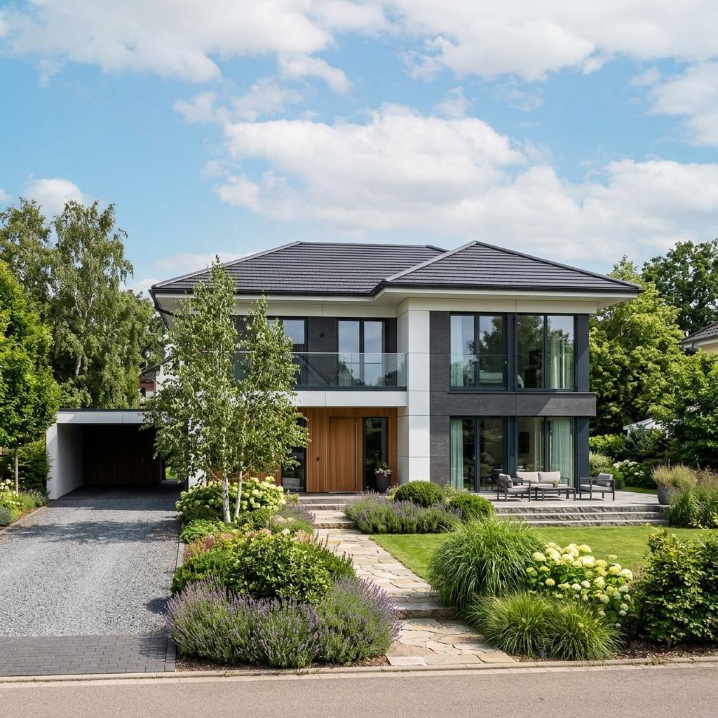 Luxusvilla & Designerhaus Villa Panorama 195 von DAVINCI HAUS — Fertighaus mit rund 195 m²