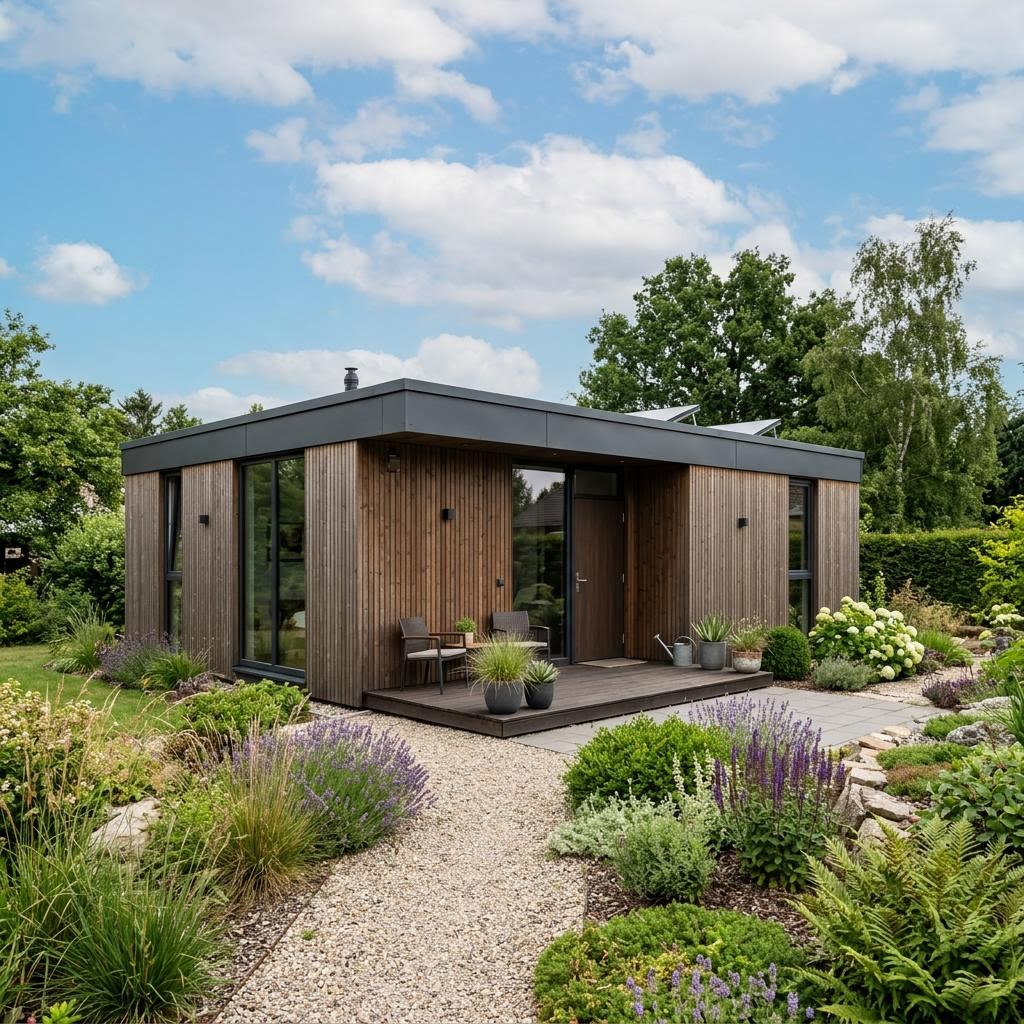 Modulhaus ECO B2 von McCube — Modulbau mit rund 45 m²