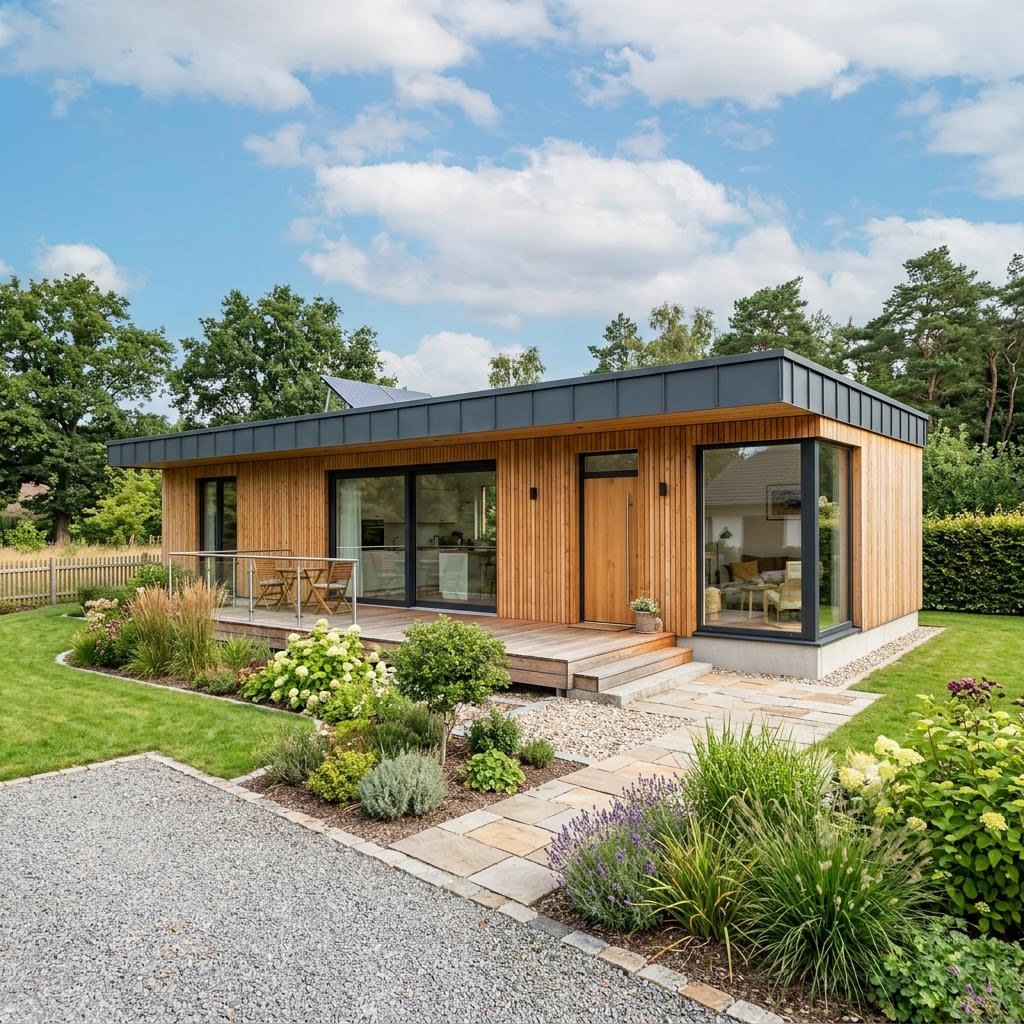Modulhaus Modulhaus Flex 48 von CABIN ONE — Modulbau mit rund 48 m²
