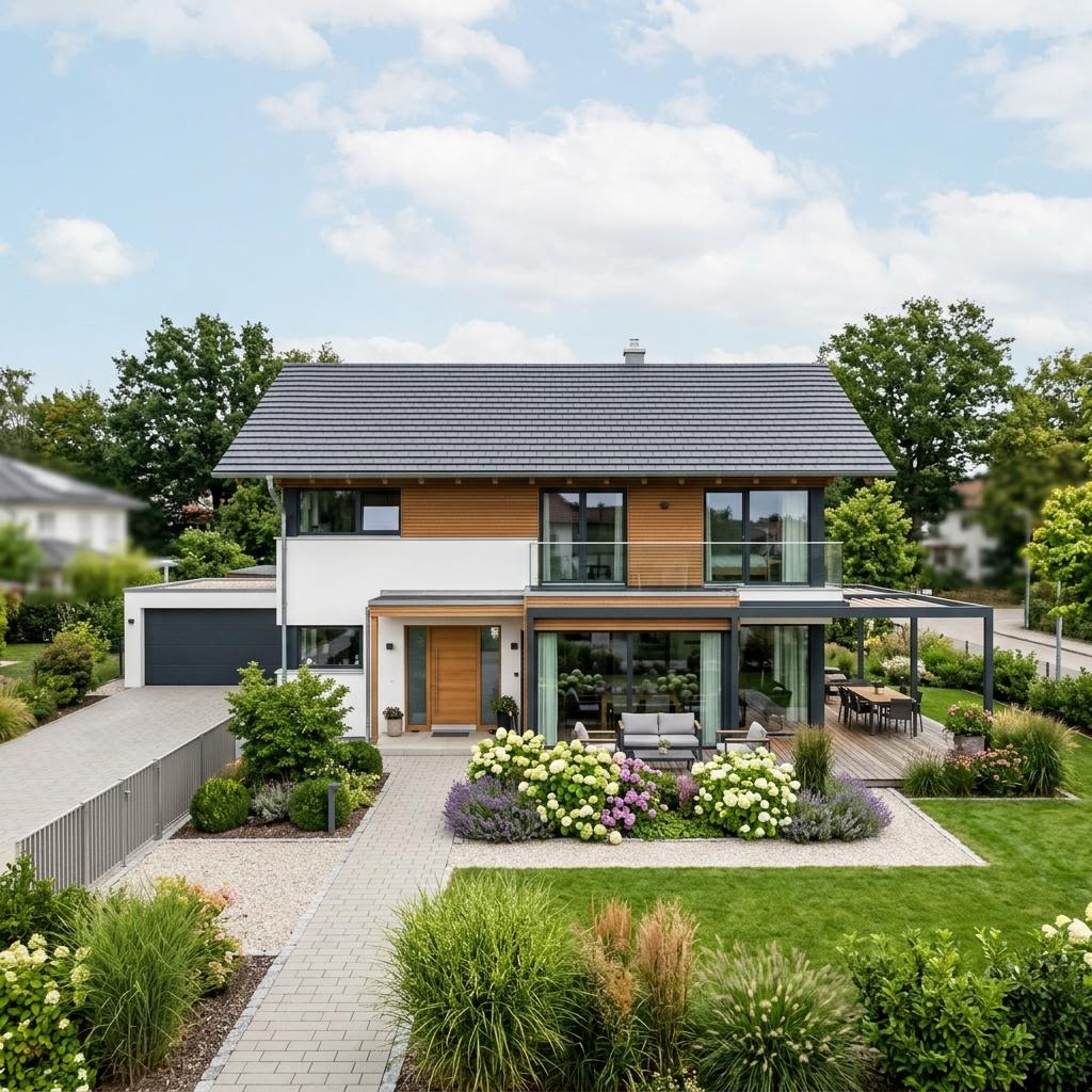 Luxusvilla & Designerhaus Medley 303 von Regnauer Hausbau — Holzbau mit 180 m²