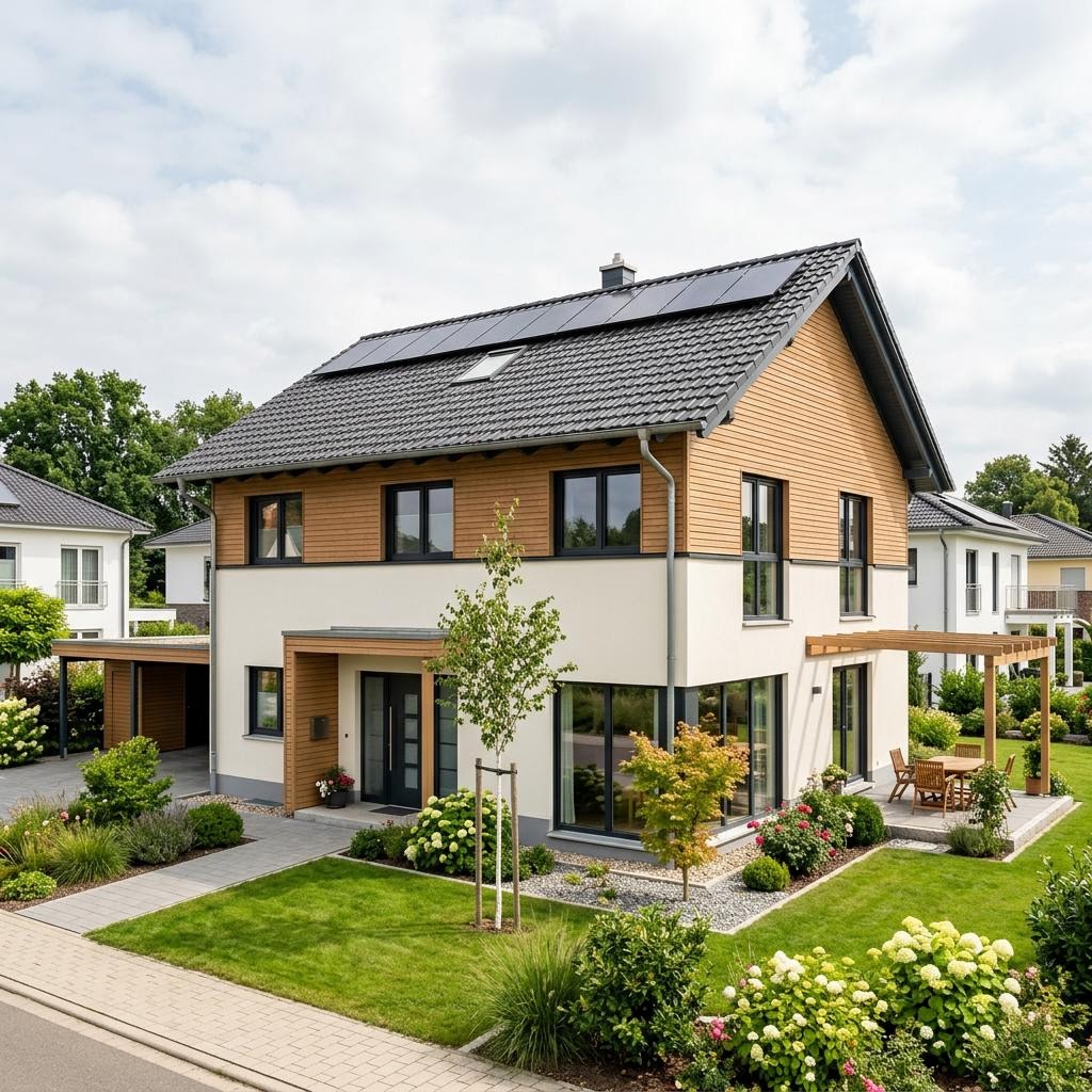 Einfamilienhaus CLOU 156 von RENSCH-HAUS — Holztafelbau mit 151 m²