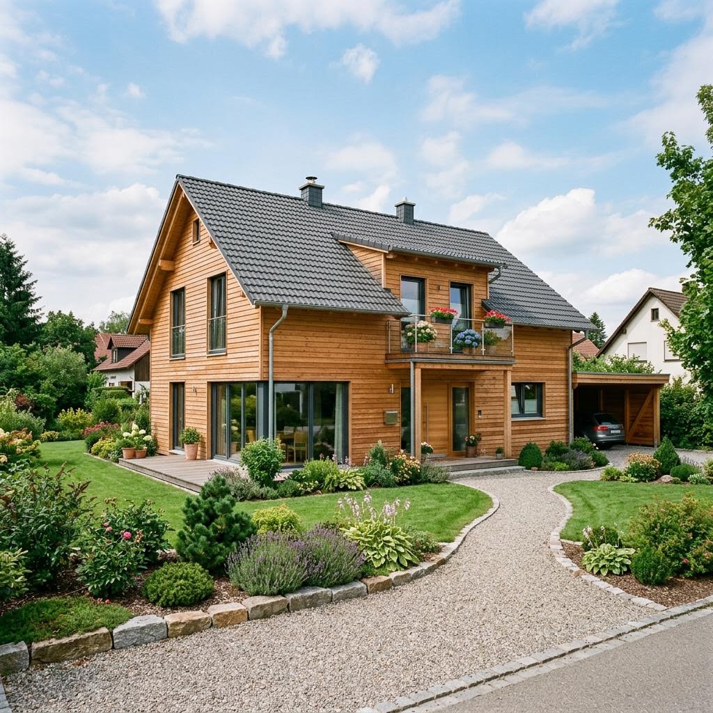 Ausbauhaus Selection-E 148 Ausbau von Schwabenhaus — Fertighaus mit rund 148 m²