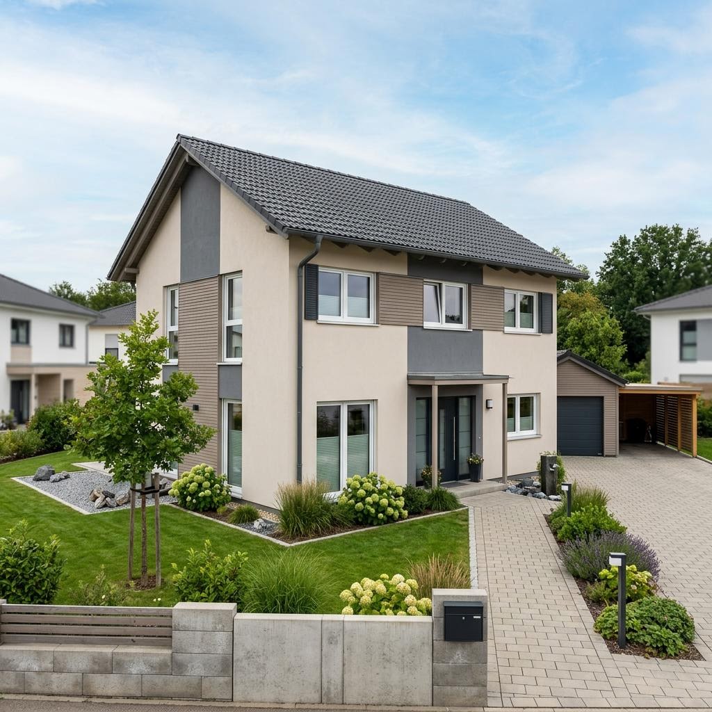 Ausbauhaus Selection-E-160 E1 von Schwabenhaus — Holztafelbau mit 160 m²