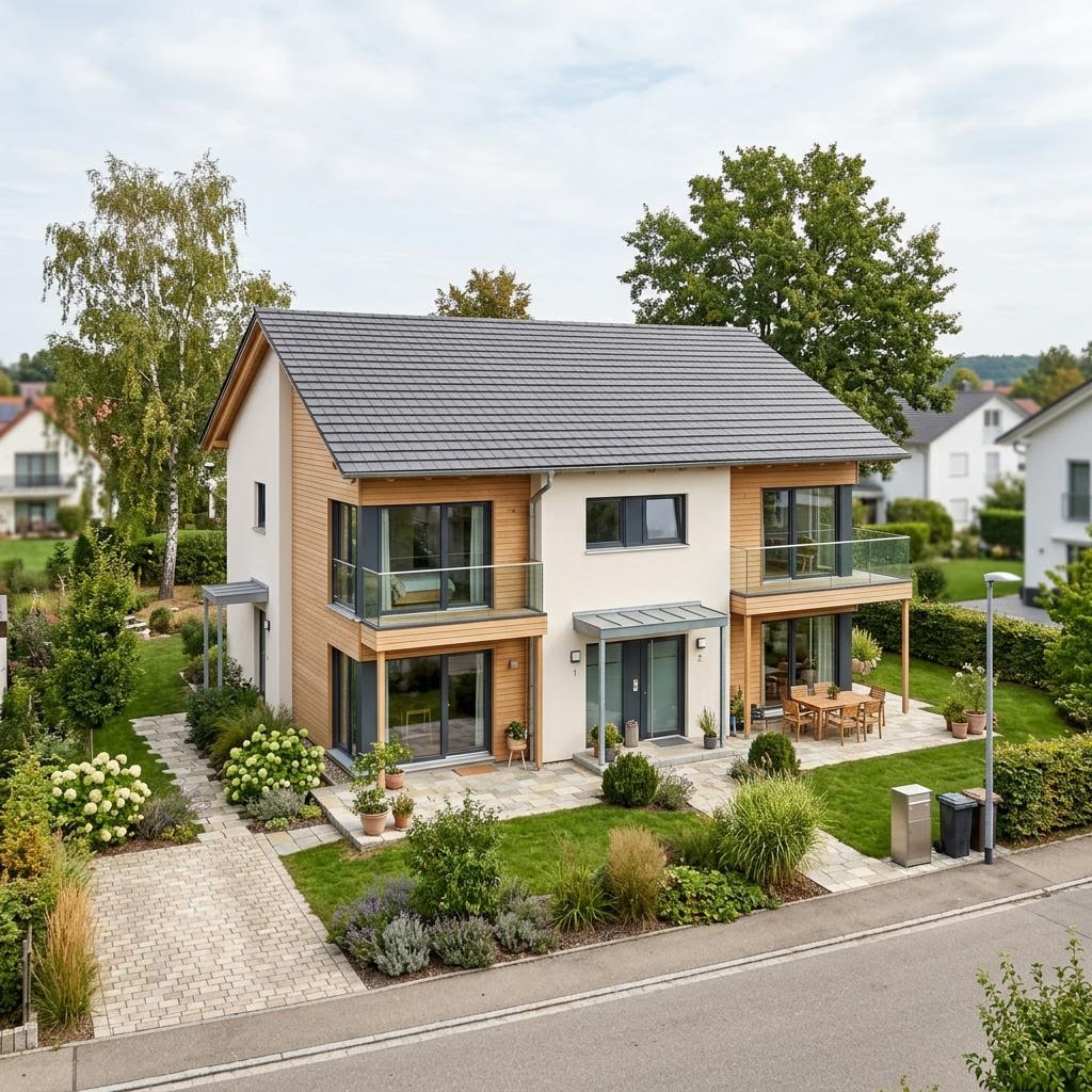 Zweifamilienhaus Zweifamilienhaus Solitaire Zwei 188 von Schwabenhaus — Satteldach, 188 m²