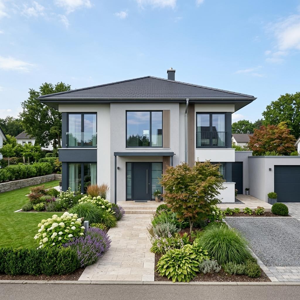 Stadtvilla Villa Lucente 175 von DAVINCI HAUS — Fertighaus mit rund 175 m²