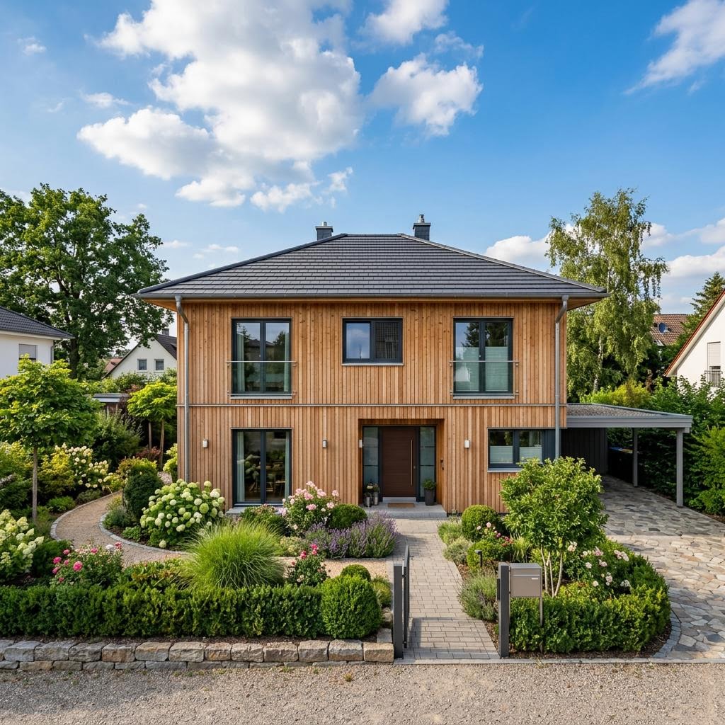 Stadtvilla Quadro 168 von Fingerhut Haus — Fertighaus in Holztafelbau mit rund 168 m²