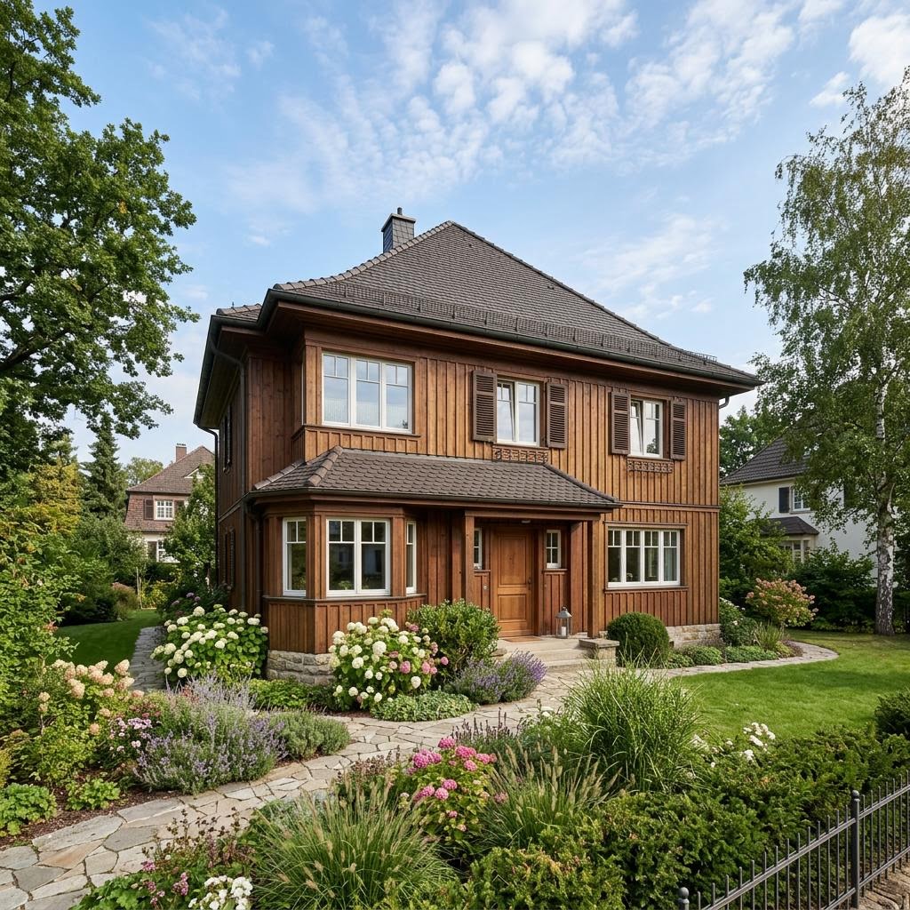 Stadtvilla Icking von Isartaler Holzhaus — Fertighaus in Holztafelbau mit rund 168 m²