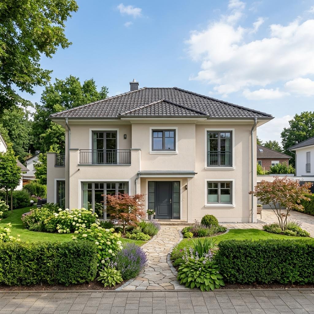 Stadtvilla Siena 172 von P & P Massivhaus — Massivhaus mit rund 172 m²