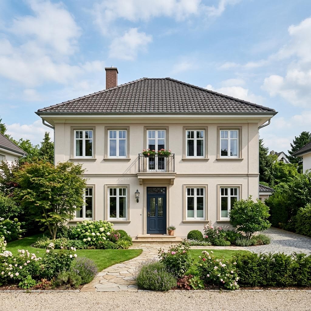 Stadtvilla Flairhaus 142 von Roth-Massivhaus — Massivhaus mit rund 142 m²
