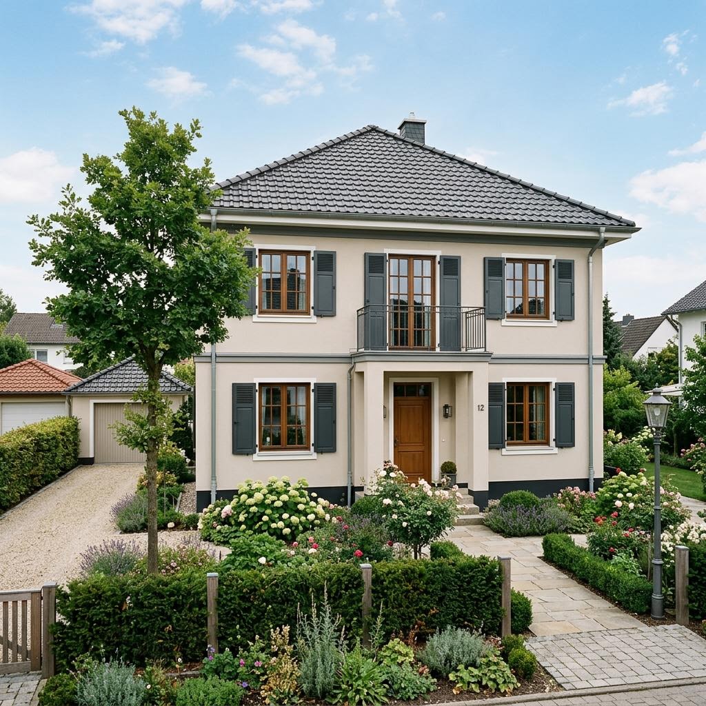 Stadtvilla Stadtvilla 148 von Team Massivhaus — Massivhaus mit rund 148 m²