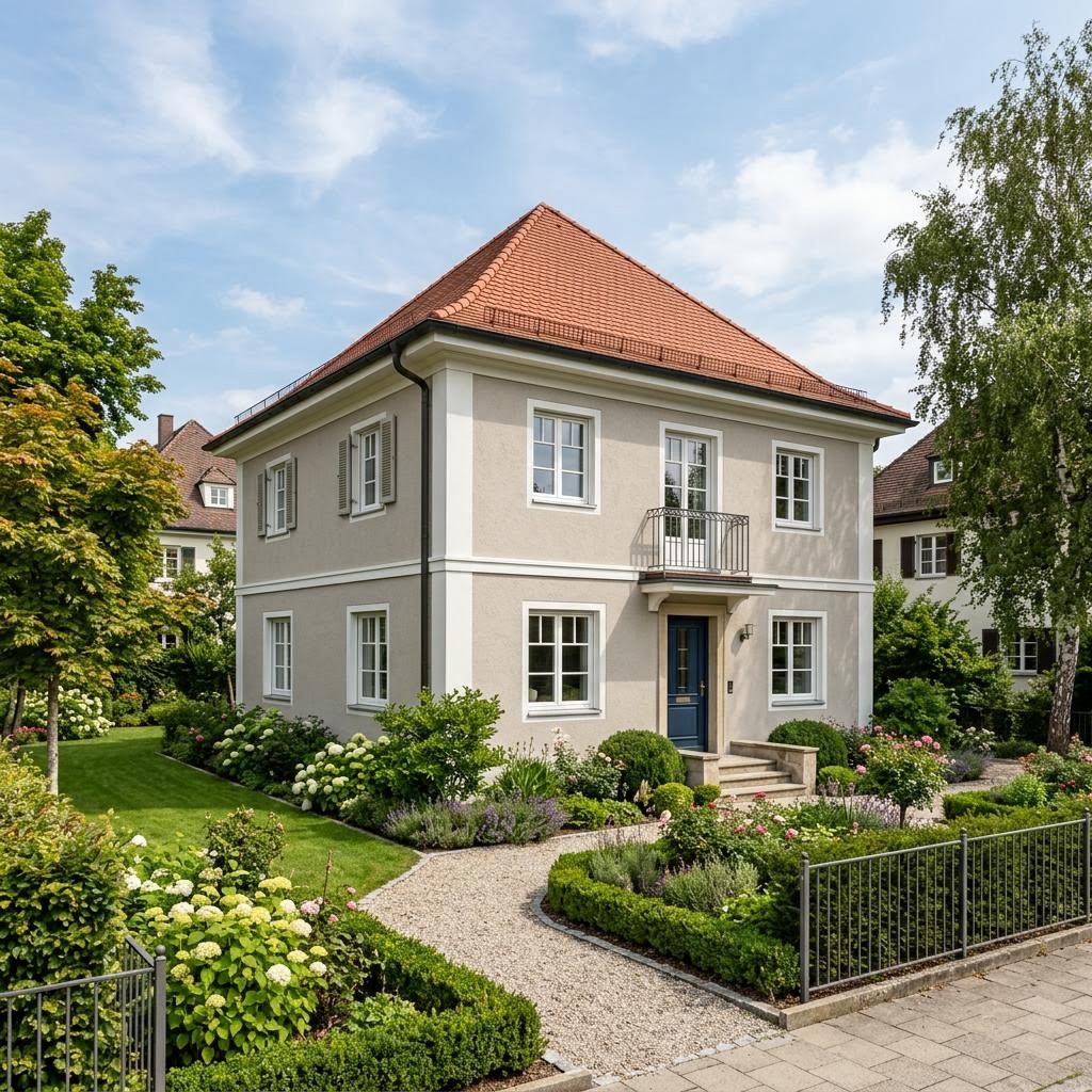 Stadtvilla EDITION D 133 von WEIOTT-Massiv-Haus — Massivhaus mit rund 133 m²