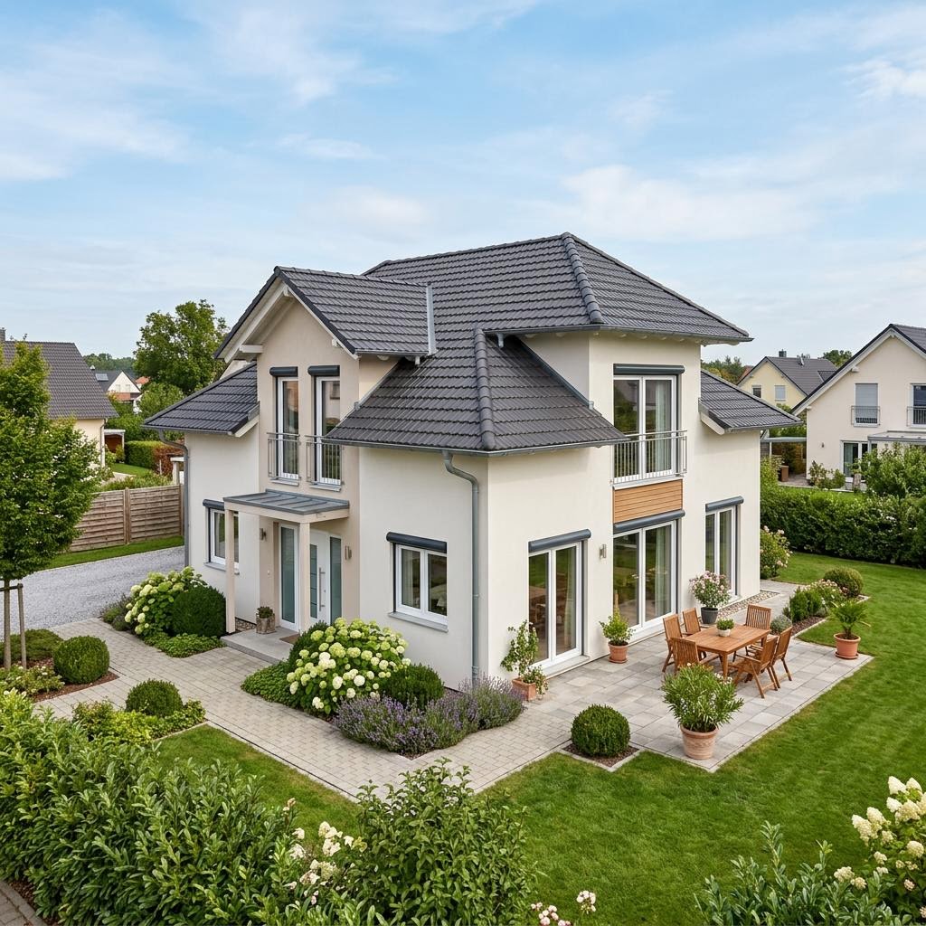 Bausatzhaus Bausatzhaus Basic 140 von STREIF Haus — Krüppelwalmdach, 140 m²