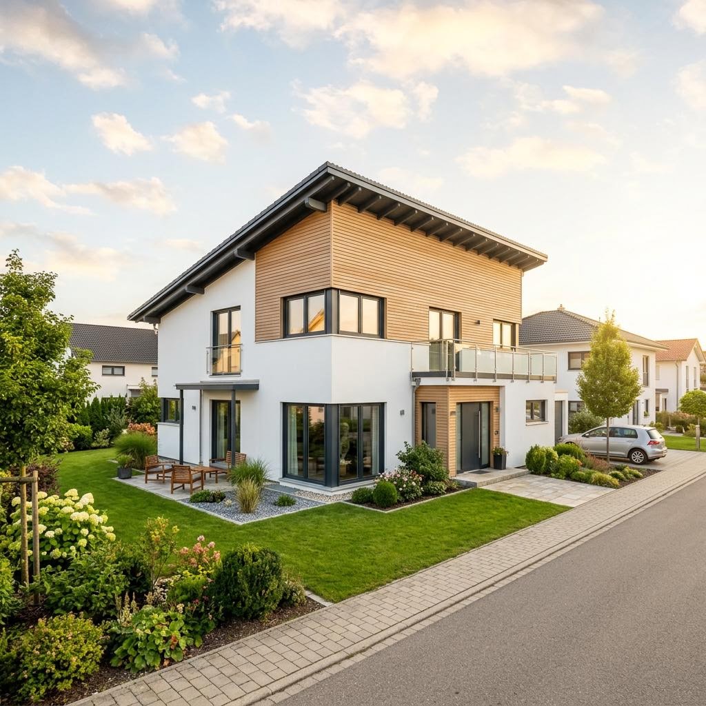 Modernes Pultdachhaus Clou 146 von STREIF Haus mit Pultdach