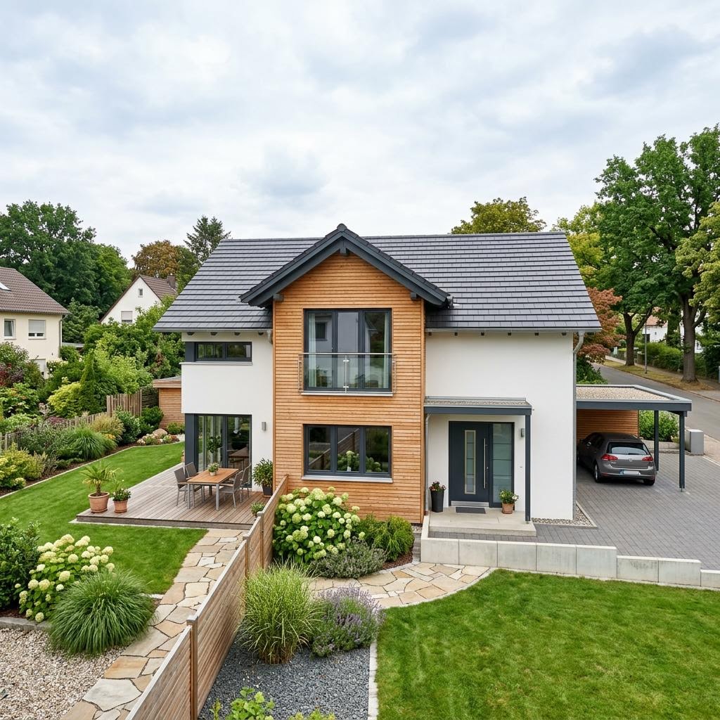 Einfamilienhaus Edition Select 145 von WOLF-HAUS als Fertighaus mit Satteldach