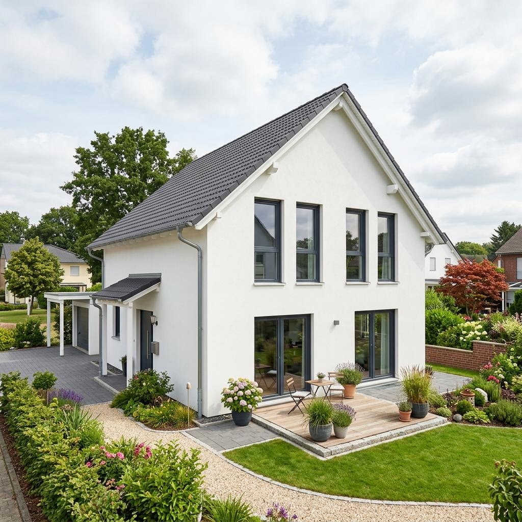 Bausatzhaus EFH 124 von Ytong Bausatzhaus — Porenbeton-Massivbau mit 125 m²