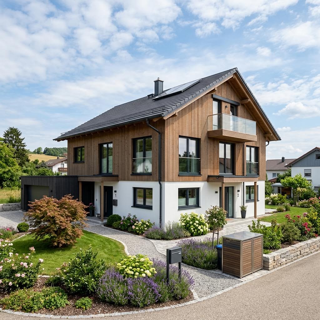 Zweifamilienhaus Family 208 von Danwood — Fertighaus mit rund 208 m²
